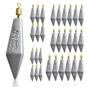 Proximitck Zw8888 Fishing Weight Kit - Triangle And Bullet Lead Sinkers For Bass Catfish Proximitck Zw8888 Fishing Weight Kit - Triangle And Bullet Lead Sinkers For Bass Catfish