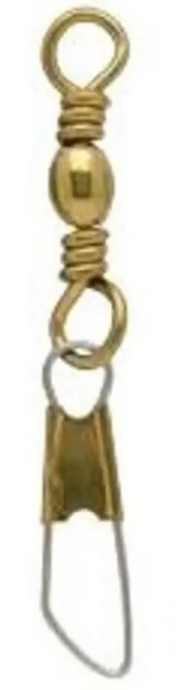 Pucci 015789050566 Snap Swivel Size #3 Brass 4 Per Pack - 15 Bss 3 4pk Pucci 015789050566 Snap Swivel Size #3 Brass 4 Per Pack - 15 Bss 3 4pk