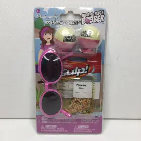 Pure Fishing 043388432438 Kids Hide-a-hook Bobber Set Gulp Bait Purple Sunglasses Shakespeare Pure Fishing 043388432438 Kids Hide-a-hook Bobber Set Gulp Bait Purple Sunglasses Shakespeare