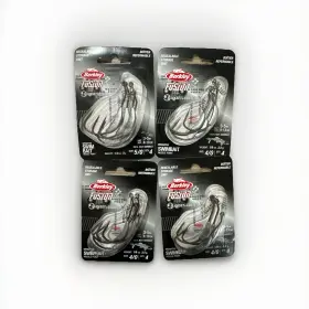 Pure Fishing 1362183 Berkley Fusion 19 Weighted Swimbait Needle Point Hook 4/0 5/0 - Lot Of 4 Pack Pure Fishing 1362183 Berkley Fusion 19 Weighted Swimbait Needle Point Hook 4/0 5/0 - Lot Of 4 Pack