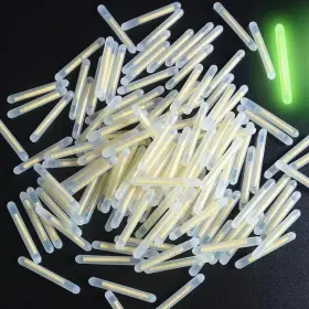 Puryupearl 725670892440 100pcs Yellow Fishing Float Light Stick Fluorescent Lightstick Da