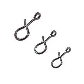 Qhdjianhui 734009416707 Quick Fly Fishing Snaps Stainless Steel No Knot Fast Lure Change Qhdjianhui 734009416707 Quick Fly Fishing Snaps Stainless Steel No Knot Fast Lure Change