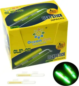 Qualyqualy 711181113846 Clip-on Fishing Glow Sticks For Rods 100 Pcs Bulk Kit Qualyqualy 711181113846 Clip-on Fishing Glow Sticks For Rods 100 Pcs Bulk Kit
