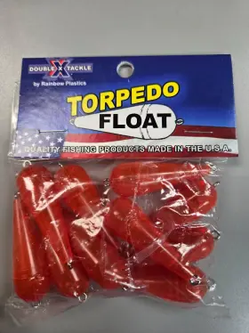Rainbow Plastics 089031003020 Package Of 10- 2 Inch 1/8oz Torpedo Bubble Floats Rainbow Plastics 089031003020 Package Of 10- 2 Inch 1/8oz Torpedo Bubble Floats