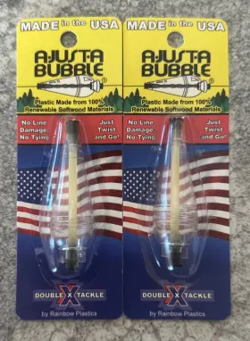 Rainbow Plastics Abs-1b 2 Packs A-just-a-bubble Water Bobber 3/16 Oz Clear Rainbow Plastics Abs-1b 2 Packs A-just-a-bubble Water Bobber 3/16 Oz Clear