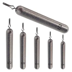 Reaction Tackle 840488230434 Tungsten Drop Shot Weights- Fishing Sinkers For Bass Dropshot Rig - S Reaction Tackle 840488230434 Tungsten Drop Shot Weights- Fishing Sinkers For Bass Dropshot Rig - S