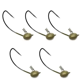 Reaction Tackle B071cmz4np Shaky Head Green Pumpkin 1/2 Ewg