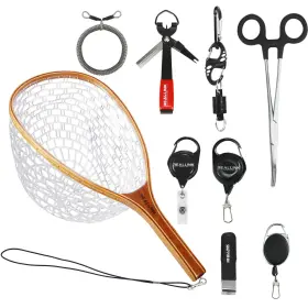 Reallink Reallink Rk-9in1 Fly Fishing Tools Kit And Accessories 9 In 1 Combo Landing Black Reallink Reallink Rk-9in1 Fly Fishing Tools Kit And Accessories 9 In 1 Combo Landing Black