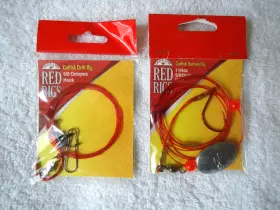 Red Rigs 032784593935 Inch Nip Lot Of 2 Packs Catfishing Great Gift Items See Pics