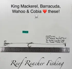 Reef Reacher Fishing Rkm1s King Mackerel Rig Inch Reef Reacher Fishing Rkm1s King Mackerel Rig Inch