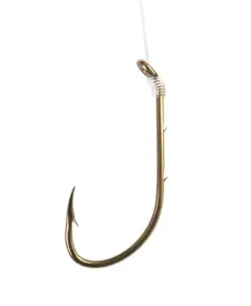 Renegade / Wright Mcgill 047708601931 144 Snelled Size 2/0 Bronze Bait Holder 24 Pacs Of 6 Hooks Free Ship