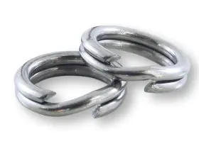 River Guide Supply 652767388787 Premium Stainless Steel Split Rings Made In #3 Standard River Guide Supply 652767388787 Premium Stainless Steel Split Rings Made In #3 Standard