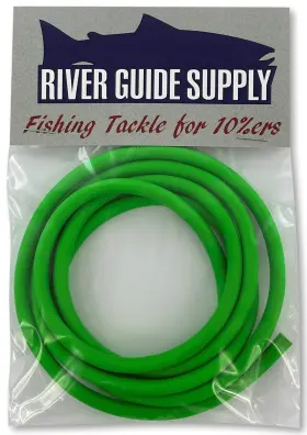 River Guide Supply Tub73211 Latex Tubing 3 Feet 36 Inch Tacklecraft 7/32 Neon Green
