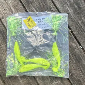 Rock Fish Candy 010001 Striperbrella 4 Oz Parachute Rig Chartreuse For Rockfish