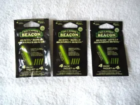 Rod & Bobber 746239010037 Lot Of 3 Packs Inch Nip And Beacon Refills Great Gift Items