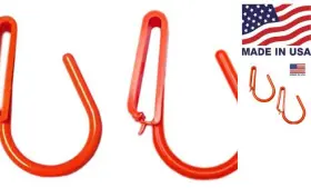Romark Industries 1800-tlo Locking Handline/belt Hooks Two 2 Included