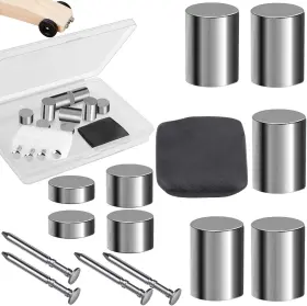 Ruisita Rs1341 Tungsten Putty Weights - 3.75 Ounces Polished Silver