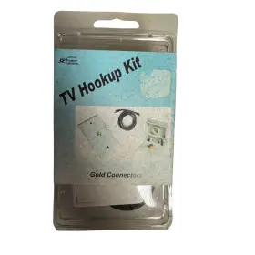 Rv Designer 700115592611 T201 Tv Hook Up Installation Kit White Complete Accessories