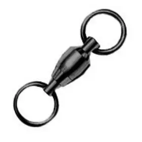 Sampo 3402-4a Ball Bearing Swivels Black Welded Ring Size 4 2pk 150lb Bx4rb/340 Sampo 3402-4a Ball Bearing Swivels Black Welded Ring Size 4 2pk 150lb Bx4rb/340