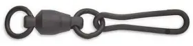 Sampo 6102-6d Double Welded Solid Ring Mcrosco Snap #6 Black 12 Per Pack - Sampo 6102-6d Double Welded Solid Ring Mcrosco Snap #6 Black 12 Per Pack -