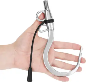 Sanlike 313095795783 Big Fishing Hook Tuna 1/2 Inch Thread 304 Stainless Steel Giant Sal
