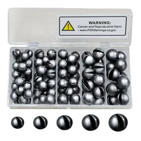 Sanweal Dayuan88 120 Pcs Fishing Split Shot Weights Sinkers Premium Round 5 Sizes Sanweal Dayuan88 120 Pcs Fishing Split Shot Weights Sinkers Premium Round 5 Sizes