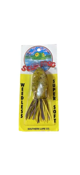 Scum Frog 031132001061 Weedless Super Soft Green Pumpkin 5/16oz Nos Scum Frog 031132001061 Weedless Super Soft Green Pumpkin 5/16oz Nos