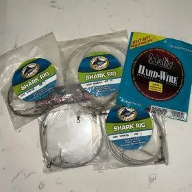 Sea Striker 0029-4556 Lot Of 5 Shark Rig Stainless Steel Sea Striker 0029-4556 Lot Of 5 Shark Rig Stainless Steel