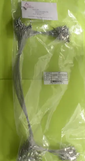 Sea Striker 096337000196 2sp Nylon Coated Steelon Wire Rig Double Drop 45lb Pack Of 50 Sea Striker 096337000196 2sp Nylon Coated Steelon Wire Rig Double Drop 45lb Pack Of 50