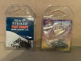 Sea Striker 096337029944 Fast Snaps 50 Lb Test 2 10 Packs