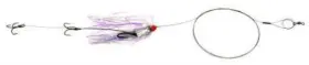 Sea Striker 096337616984 Dlbr-bl Live Bait 2 Treble Hook King Mackerel Rig With Duster Sea Striker 096337616984 Dlbr-bl Live Bait 2 Treble Hook King Mackerel Rig With Duster