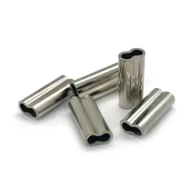 Sea Striker 096337668433 2.5n Double Sleeves Nickel Up To 600lb Mono 25 Pack