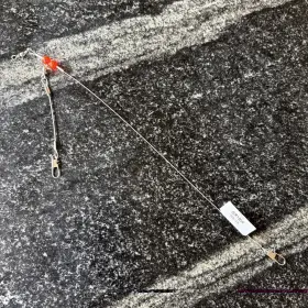 Sea Striker Gr1bw 36 Single Drop Rigs Beaded Heavy Duty Steel Wire Leader - Top/bottom Sea Striker Gr1bw 36 Single Drop Rigs Beaded Heavy Duty Steel Wire Leader - Top/bottom