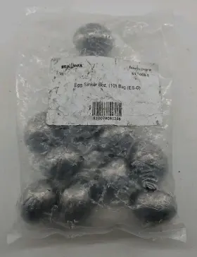 Sea Worx 810078081388 - Es-0 8oz Egg Sinker Bag Of 10