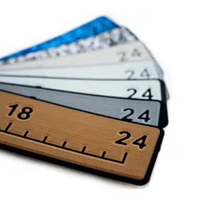 Seadek 817342027349 24 Inch Fish Ruler - Cool Gray/storm Gray Seadek 817342027349 24 Inch Fish Ruler - Cool Gray/storm Gray