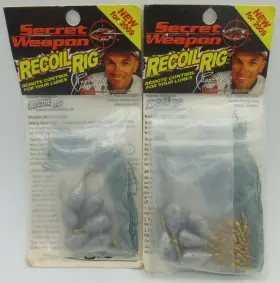 Secret Weapon 875048006242 Randy Howells 1/2 Oz-recoil Rig-drop Shot 2 Packs Secret Weapon 875048006242 Randy Howells 1/2 Oz-recoil Rig-drop Shot 2 Packs