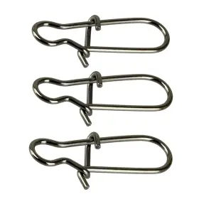 Shaddock Fishing 739450630276 Easy Catch 100 Count Pack Duo Lock Snaps Size 0#-8# Black Nice Snap Swivel Sl
