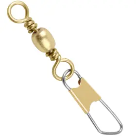 Shaddock Fishing Jl-6#-gold-100pcs Barrel Swivels Snaps 100pcs Snap Tackle Leader Line