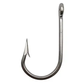 Shaddock Fishing Jl-7732 Hook-7/0-10pcs Tuna Big Game Hooks - Stainless Steel Southern Fish Forged Ring