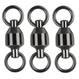 Shaddock Fishing Jl-danquan-swivel-8#-25pcs Ball Bearing Swivels Tackle Barrel Swivel Connectors High Strength Stain