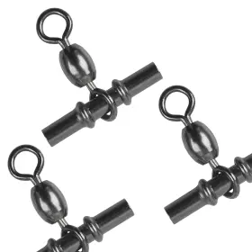 Shaddock Fishing Jl-swivel-sleeve-1#-50pcs Jl Sport Crossline Crane Swivels 20/50pcs 3 Way Tshape Swivel Sl