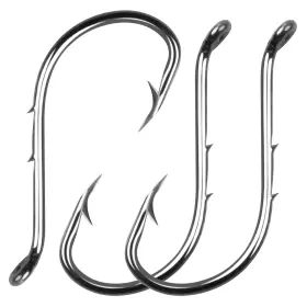 Shaddock Fishing Jlyn-8299 Hook-8#-100pcs Octopus Baitholder Hooks Sharp Barbed Beak Fish Black High Car Shaddock Fishing Jlyn-8299 Hook-8#-100pcs Octopus Baitholder Hooks Sharp Barbed Beak Fish Black High Car