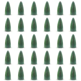 Shaddock Fishing Jlyrp-30pcs Weight-3.5g 30pcs Bullet Worm Slip Sinkers Weights - Texas Rig And Carolina W