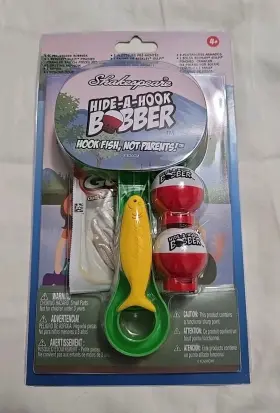 Shakespeare 4338846815 Hide-a-hook Bobber Fishing Kit For Children 4 New In Unopened Pkg Shakespeare 4338846815 Hide-a-hook Bobber Fishing Kit For Children 4 New In Unopened Pkg