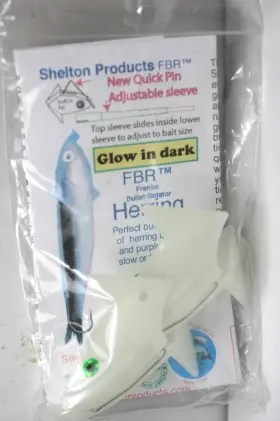 Shelton 819589000109 Fbr 2pk Herring Heads Glow In The Dark Shelton 819589000109 Fbr 2pk Herring Heads Glow In The Dark