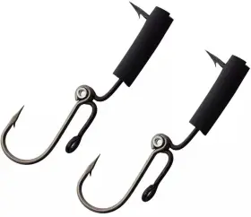 Shomer-tec 871373599411 Shomer-tec Survival Fish Hooks Dual-action Hooking Non-reflective - Sfh