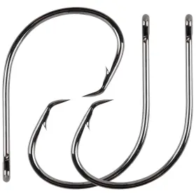 Silanon 784848475656 Fishing Hooks Circle Hook Fishhooks - 80pcs High Carbon Steel In-line Ex