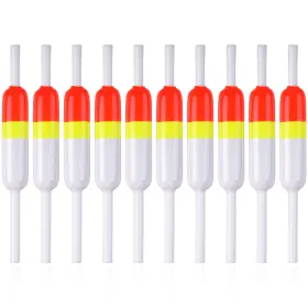 Silanon Bobbers-8#-10pcs Slip Bobbers Fishing Floats And Balsa Wood Spring Silanon Bobbers-8#-10pcs Slip Bobbers Fishing Floats And Balsa Wood Spring