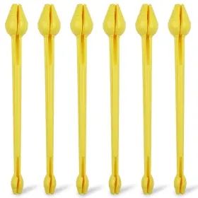 Silanon Disgorger-l-6pc Plastic Fishing Hook Disgorger Snelled Fish Remover Tool Portable Fishho