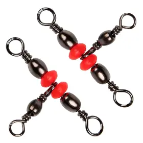 Silanon Kywy021-3swivel-7 9#-40pcs-us 3 Way T-turn Barrel Swivels Fishing Tackle 40pcs Brass 7 9# Silanon Kywy021-3swivel-7 9#-40pcs-us 3 Way T-turn Barrel Swivels Fishing Tackle 40pcs Brass 7 9#